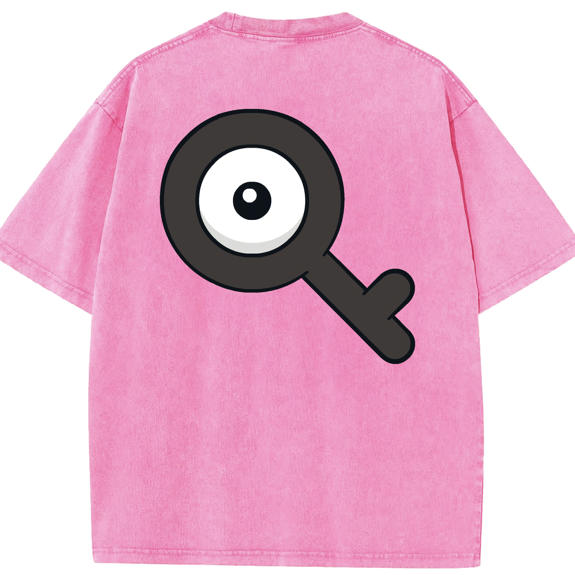 （画像用） ポケットモンスター Pokémon 綿100% ヴィンテージ風 半袖Tシャツ（背面プリント）